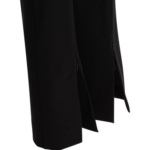 Max Mara Sportmax Flared Pants With Leather Belt tag size 40 Women - Picture 4 of 4